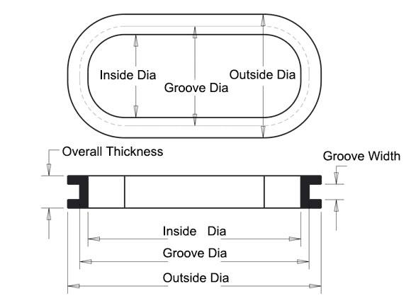 椭圆护线圈尺寸图