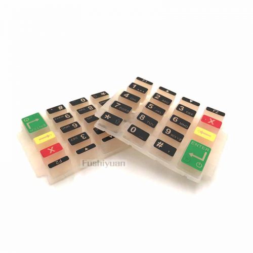 silicone translucent keypad