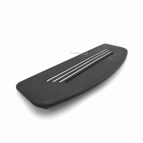 rectangular aluminum backed rubber bumper