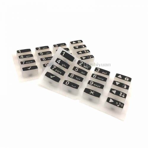 silicone rubber keypad for tv remote control