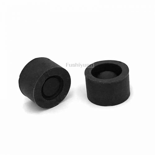 push black rubber snap button