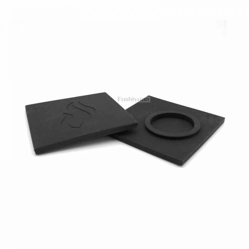 rubber square pipe end cap