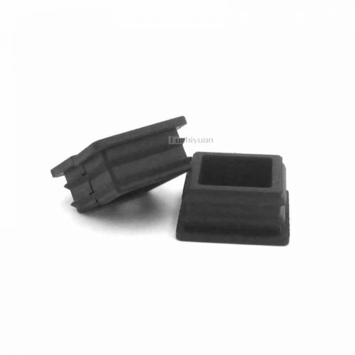 1 inch square tube rubber cap