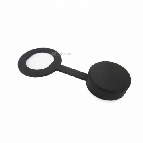 black rubber shelving end cap
