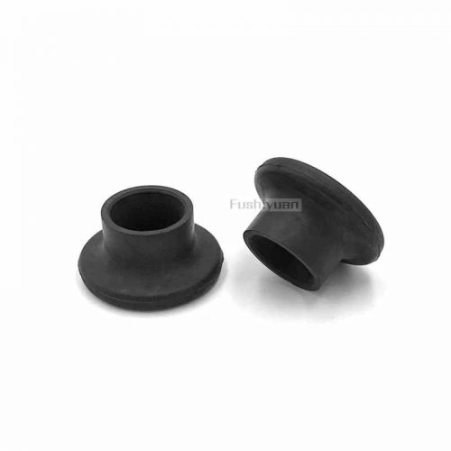 1/4 id top hat rubber grommets