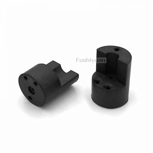 black rubber grommet