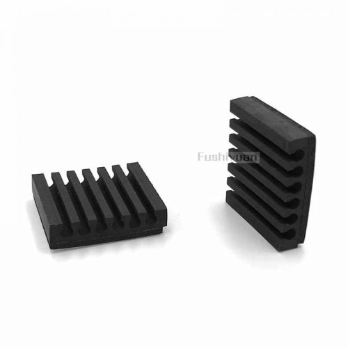 12mm square rubber feet