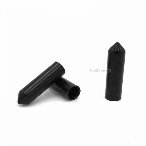 black silicone rubber sleeve