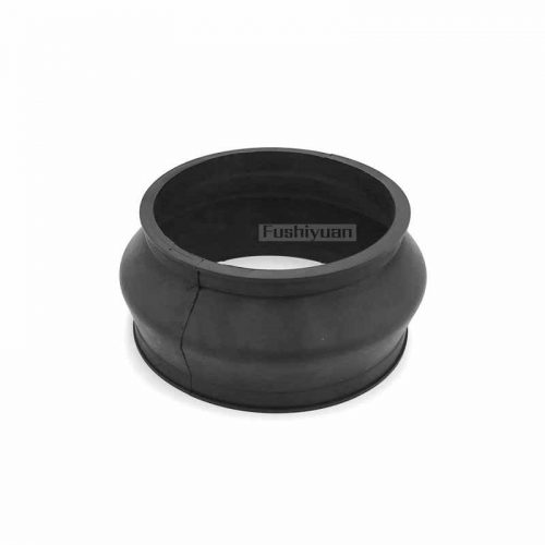 Rubber waterproof sleeve for metal shaft