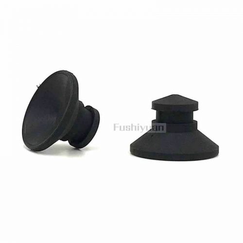 Rubber suction cup glass