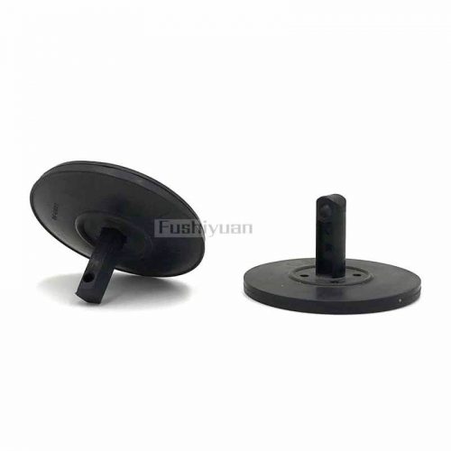 Rubber suction cup metal hooks