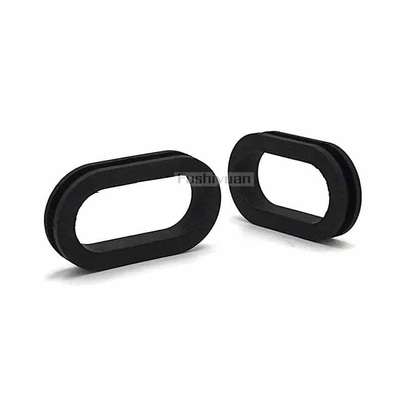 1049 Oval round rubber side cover grommet