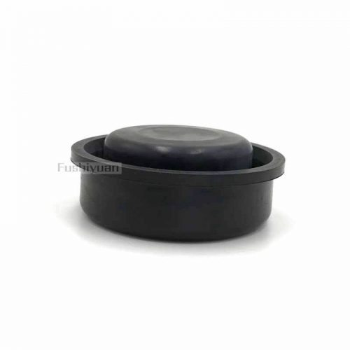 Inflatable rubber pipe test plug