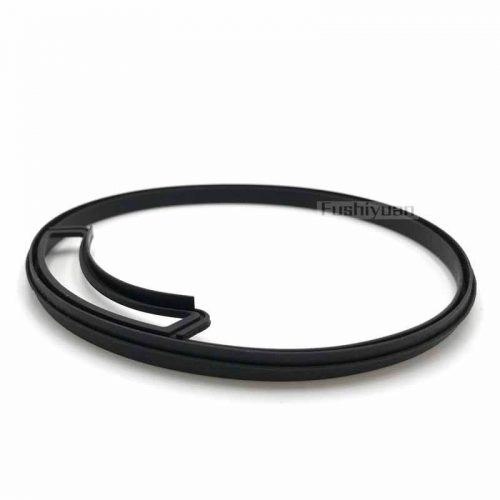 Silicone rubber lid gaskets