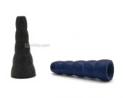 Flexible corrugated rubber bellows