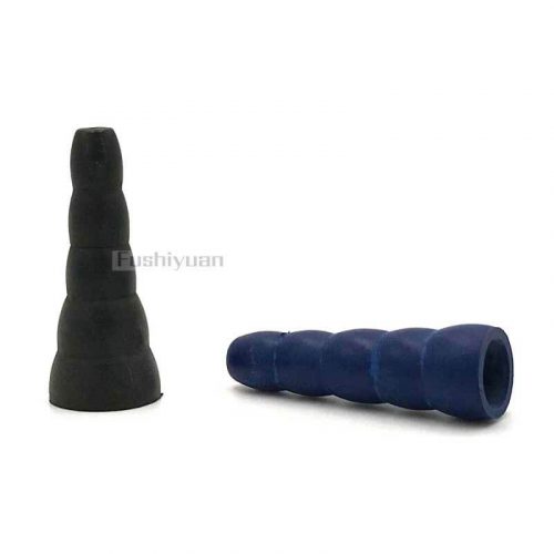 Flexible corrugated rubber bellows