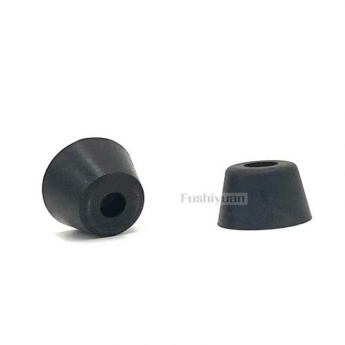 Large rubber feet with metal insert