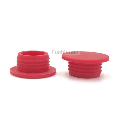 Expandable silicone neoprene rubber plug