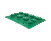 Rubber membrane keypads