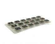 Silicone numeric keypad