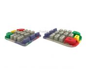 Silicone rubber numeric keypad
