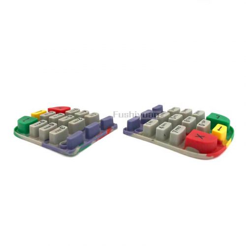 Silicone rubber numeric keypad