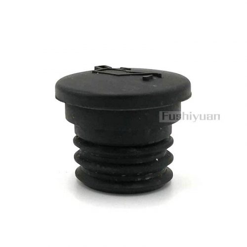 Reinforced rubber plugs