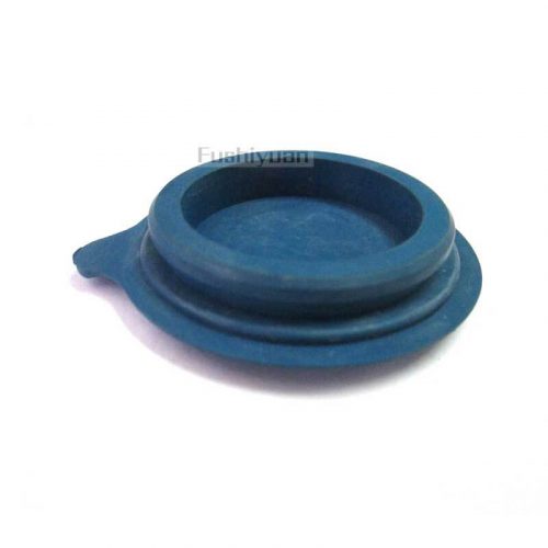 Rubber end caps for pipe