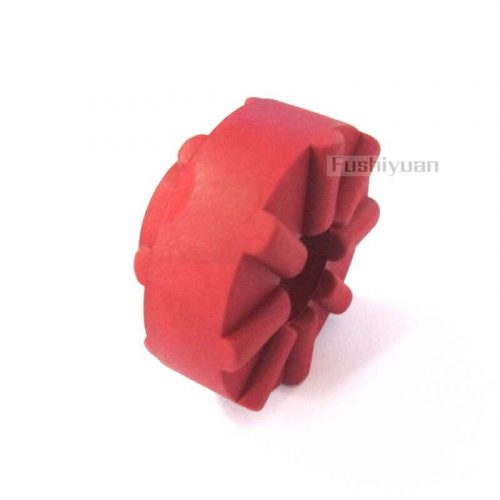 Medical cart rubber bumper